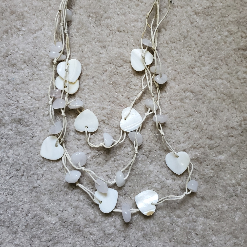 FINAL PRICE Forever 21 White draped necklace